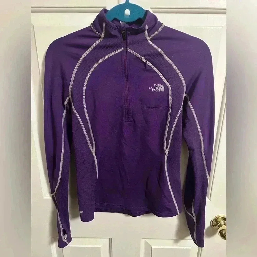 2/$28 The North Face 1/4 Zip Pullover Jacket Women's XS Top Flight VaporWick